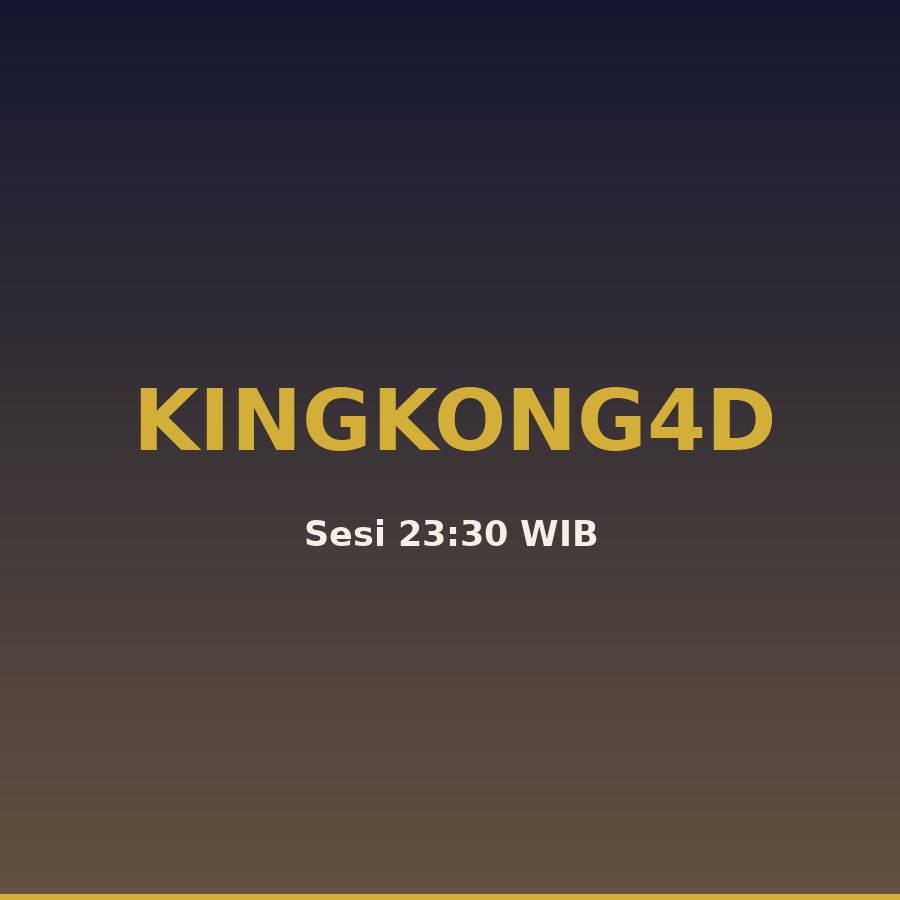 Paito Kingkong4d Rumus 23 Prediksi 6 Oktober 2026 Paito 7 Oktober